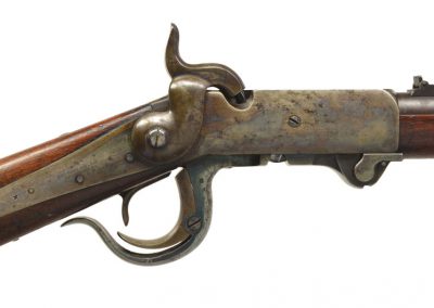 EXTREMELY FINE CIVIL WAR BURNSIDE 5TH MODEL 1864 PERCUSSION CARBINE.