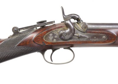 VERY FINE & RARE UNIQUE WHITWORTH BEST QUALITY MILITARY TARGET RIFLE,  A944, WITH SCHUETZEN BUTT