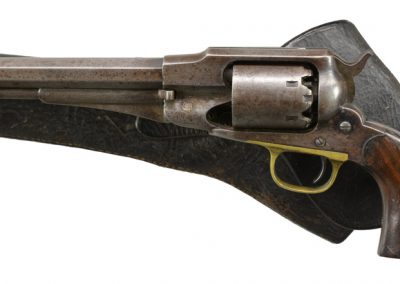 REMINGTON NEW MODEL MARTIAL ARMY REVOLVER WITH HOLSTER.