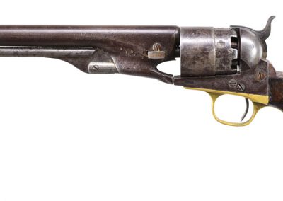 COLT MODEL 1860 ARMY REVOLVER IDENTIFIED TO 20TH NEW YORK CAVALRY.