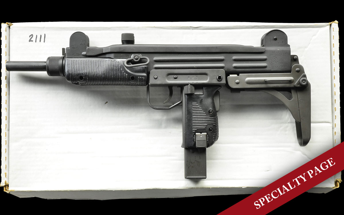 FULLY TRANSFERABLE ABSOLUTELY PRESTINE VECTOR UZI SMG IN FACTORY BOX.