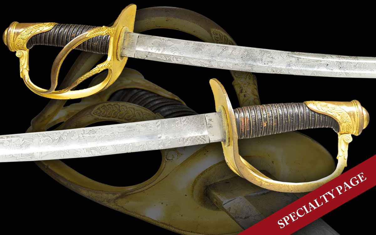 SUPERB U.S. M1840 CAVALRY OFFICER’S SABER BY AMES