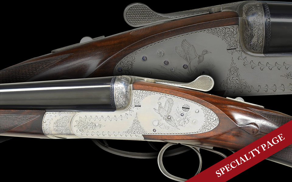 SCARCE BROWNING BSL LC2 SXS SHOTGUN MADE BY LEBEAU COURALLY