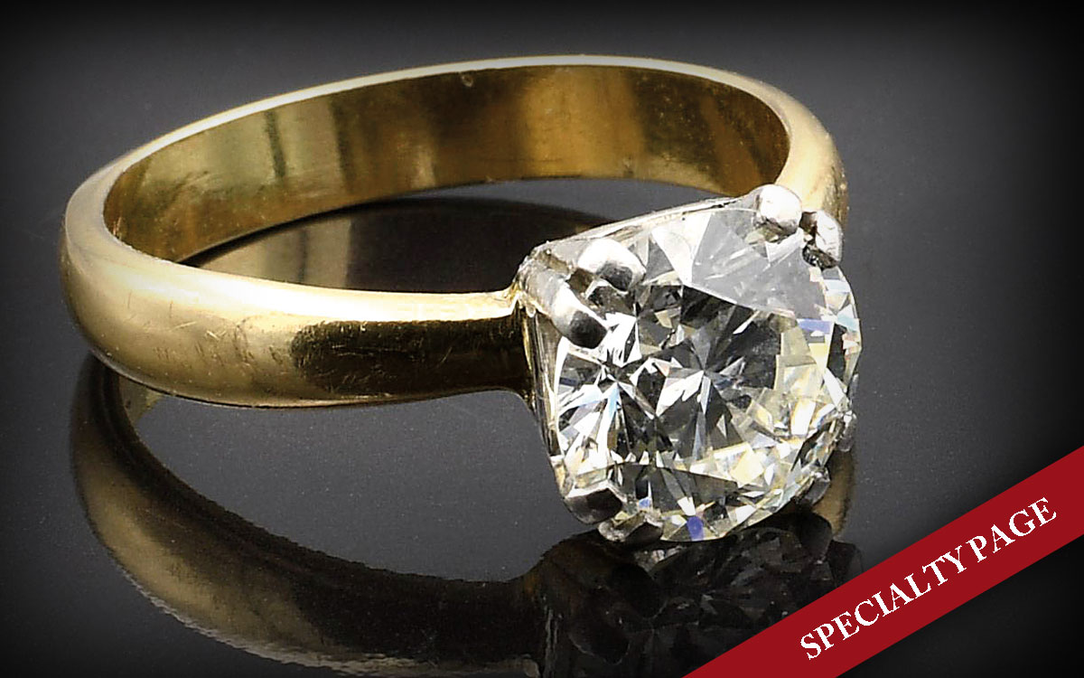 LADY’S 2.44CT DIAMOND SOLITAIRE ENGAGEMENT RING