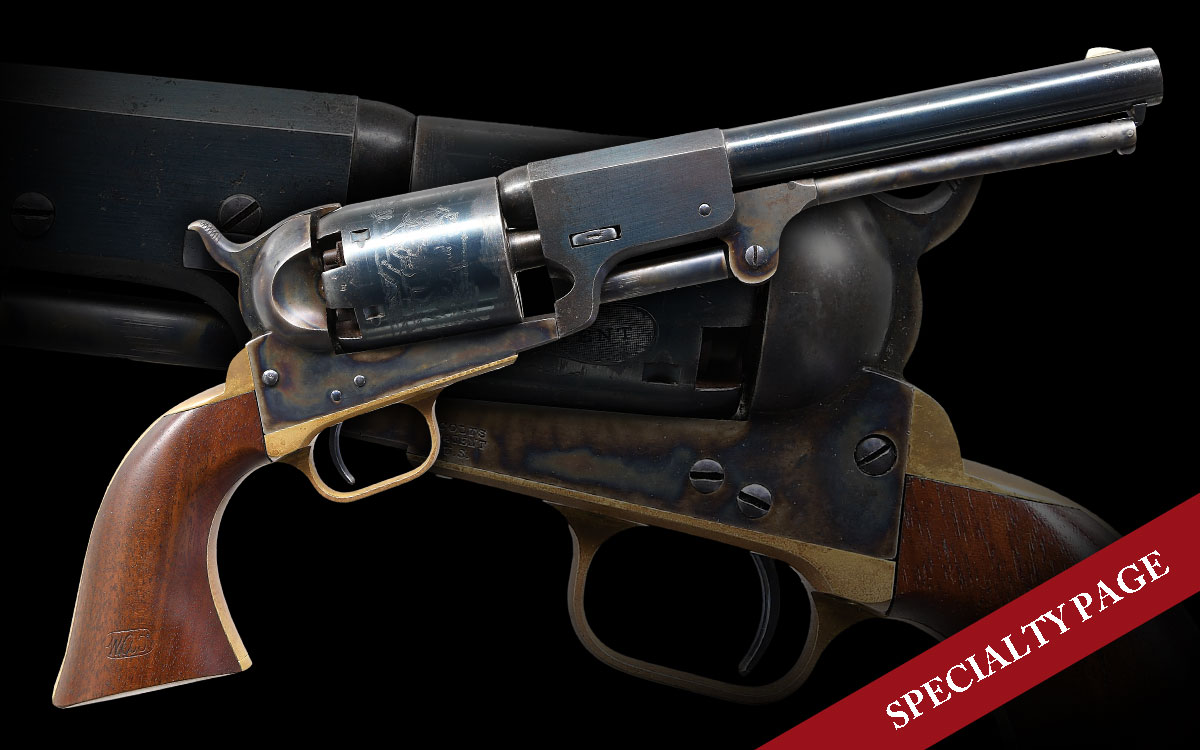 MARTIALLY MARKED COLT 3RD MODEL DRAGOON