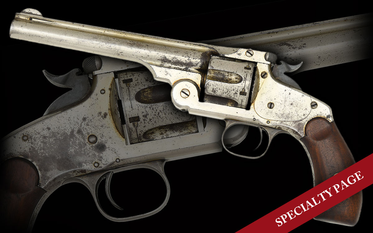 SMITH & WESSON NEW MODEL NO. 3 US MARKED SA REVOLVER
