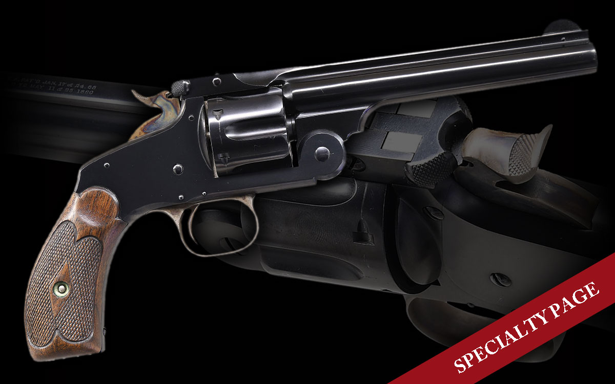 SMITH & WESSON NEW MODEL NO. 3 US COAST GUARD “REVENUE CUTTER” DA REVOLVER