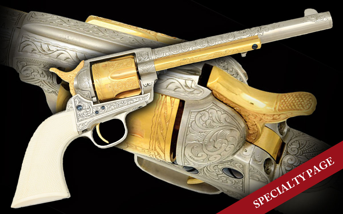 COLT FIRST GENERATION SAA CUSTOM ENGRAVED REVOLVER