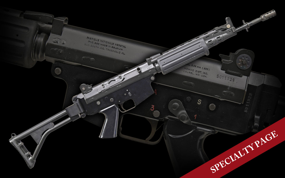 FULLY TRANSFERABLE S&H ARMS CONVERTED BELGIAN FNC SELECT FIRE RIFLE