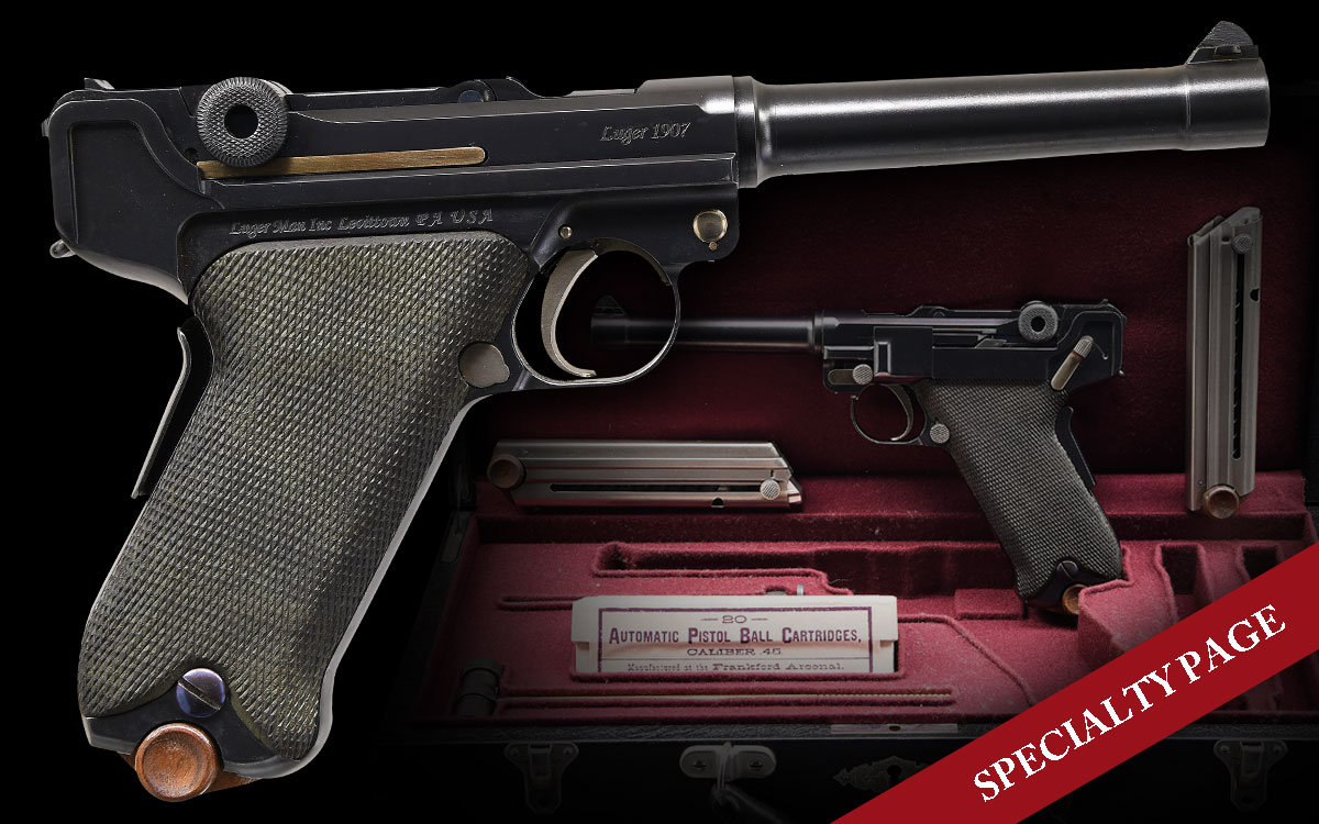 LUGERMAN 1907 LUGER WITH HUEY CASE