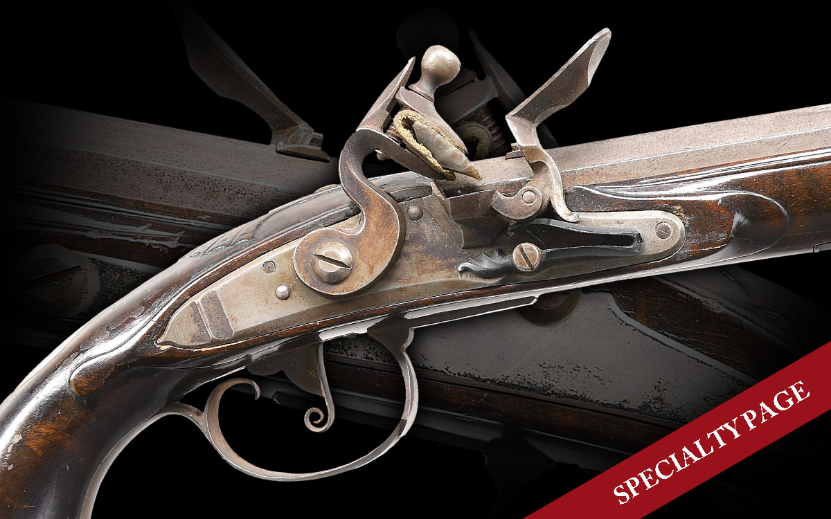 ALVIN WHITE CUSTOM FLINTLOCK PISTOL