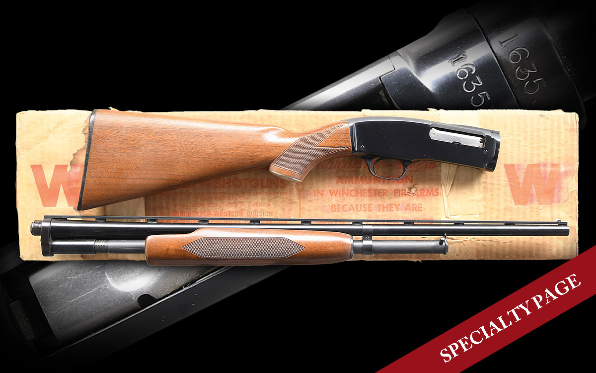 WINCHESTER MODEL 42 SIMMONS DELUXE VENT RIB SKEET PUMP SHOTGUN