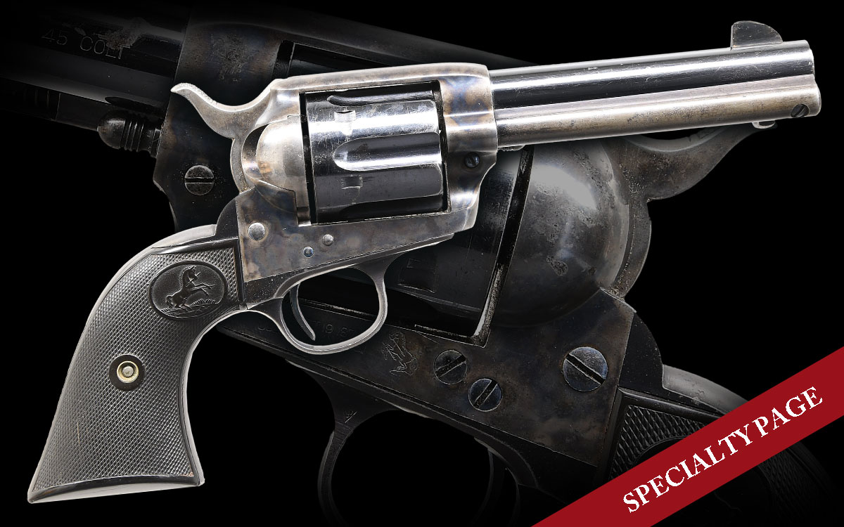 COLT FIRST GENERATION LONG FLUTE SAA REVOLVER