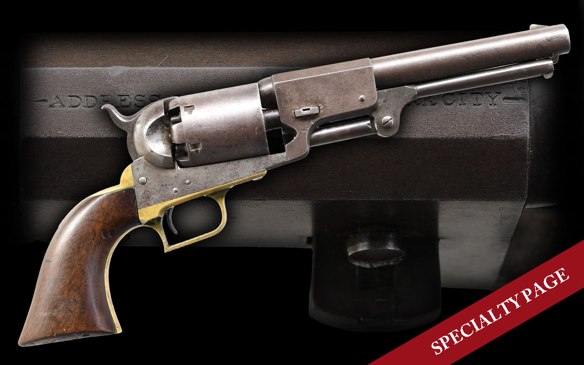 FINE & SCARCE MARTIAL 2ND MODEL COLT DRAGOON REVOLVER