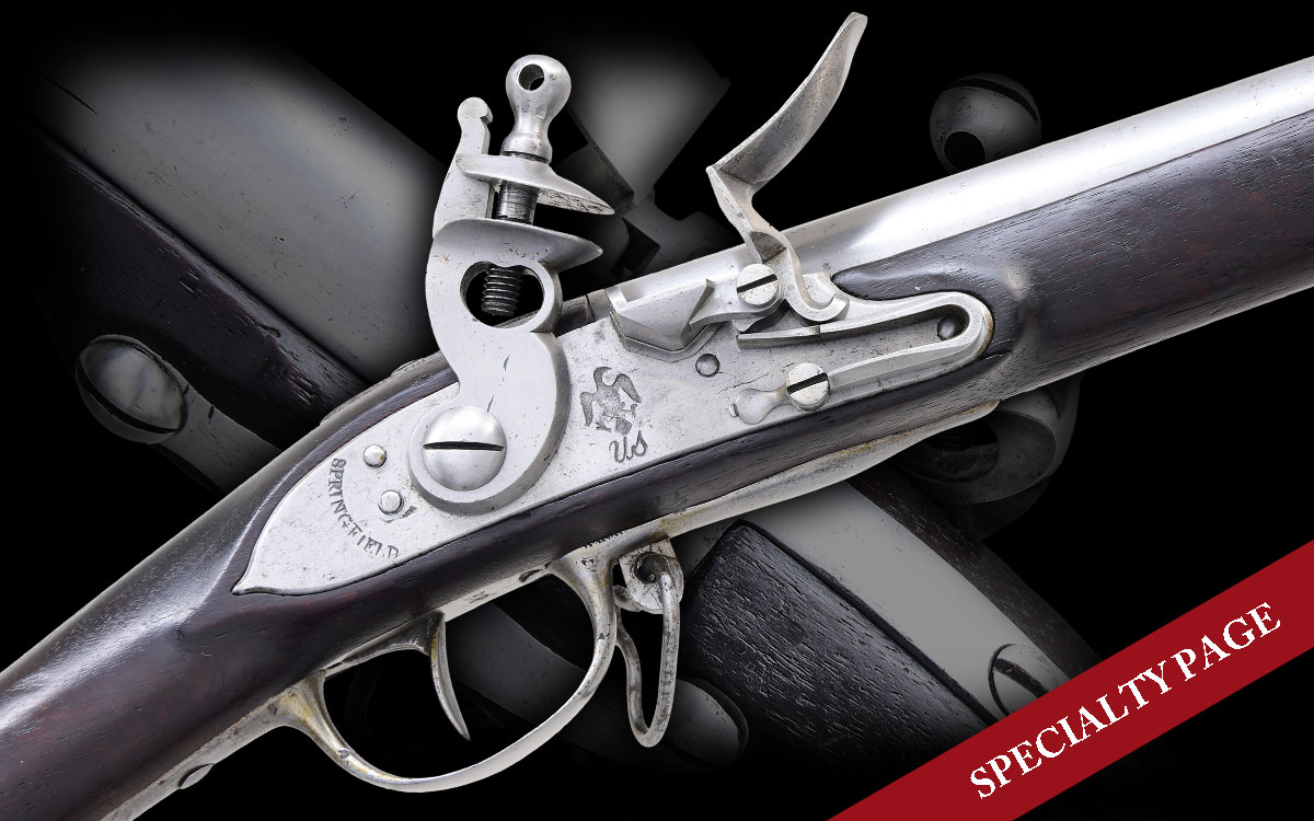EXCEPTIONAL 1800 DATED SPRINGFIELD MODEL 1795 TYPE I MUSKET