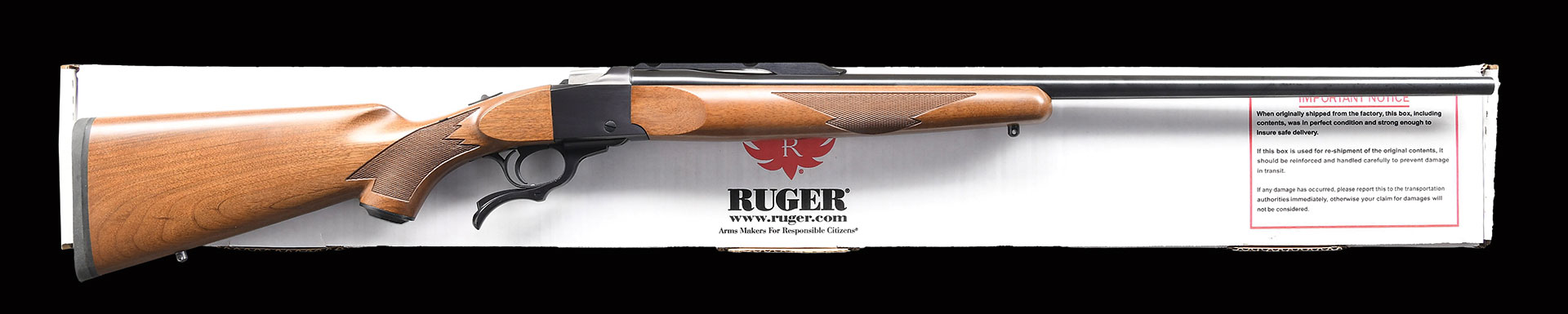 PAIR OF CONSECUTIVELY NUMBERED RUGER NO.1-B FALLING BLOCK RIFLES WITH MATCHING FACTORY MODEL 11386 BOXES