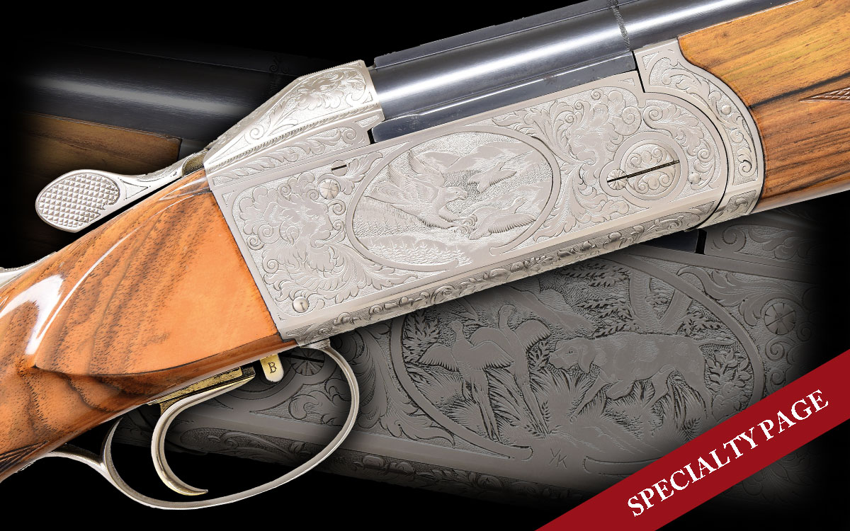 KRIEGHOFF K-80 BAVARIA SUHL SPORTING CLAYS GUN WITH CASES, 3 EXTRA BARRELS AND BRILEY SUB-GAUGE TUBES