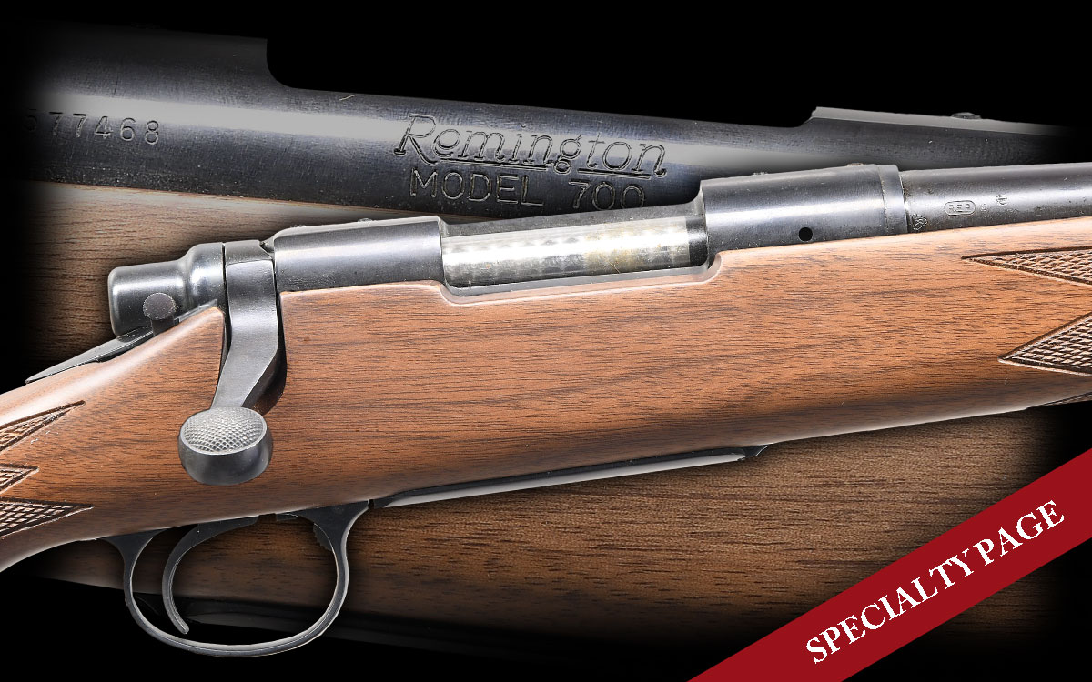 LOT 2270. NEAR NEW REMINGTON MODEL 700 CLASSIC 1984 LIMITED EDITION BOLT ACTION RIFLE WITH MATCHING FACTORY BOX