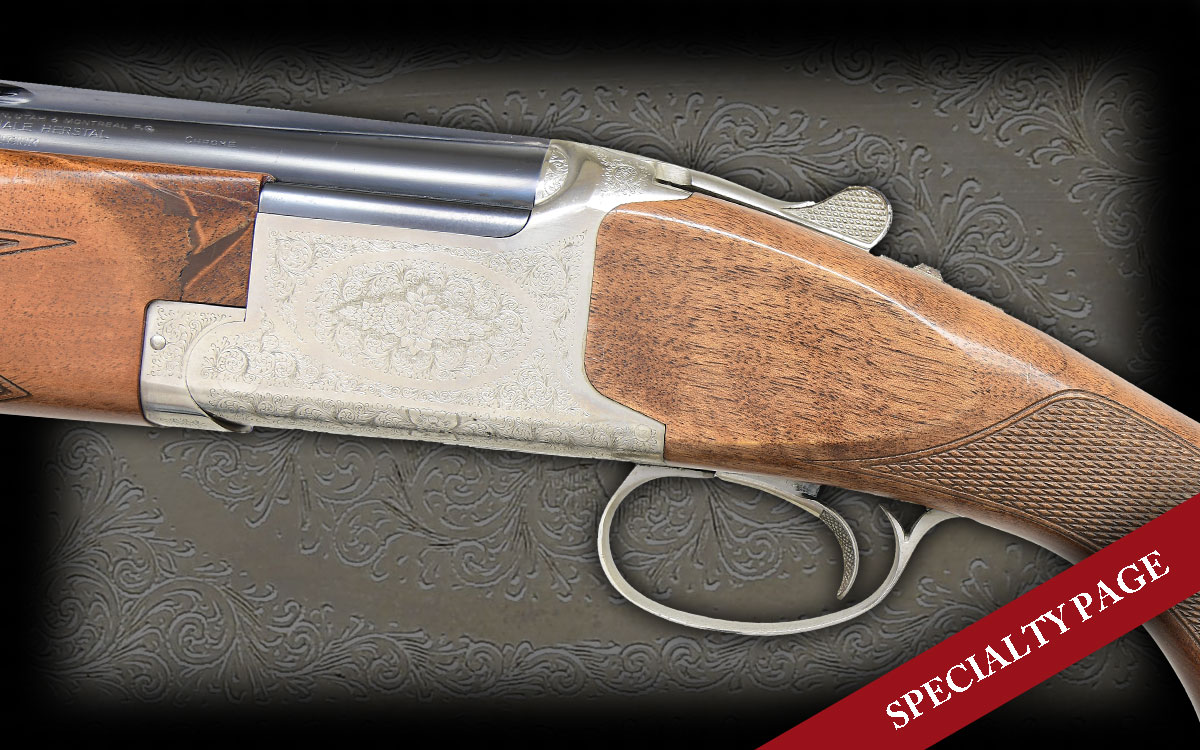 LOT 2665. BROWNING B27 DELUXE GAME WITH CASE