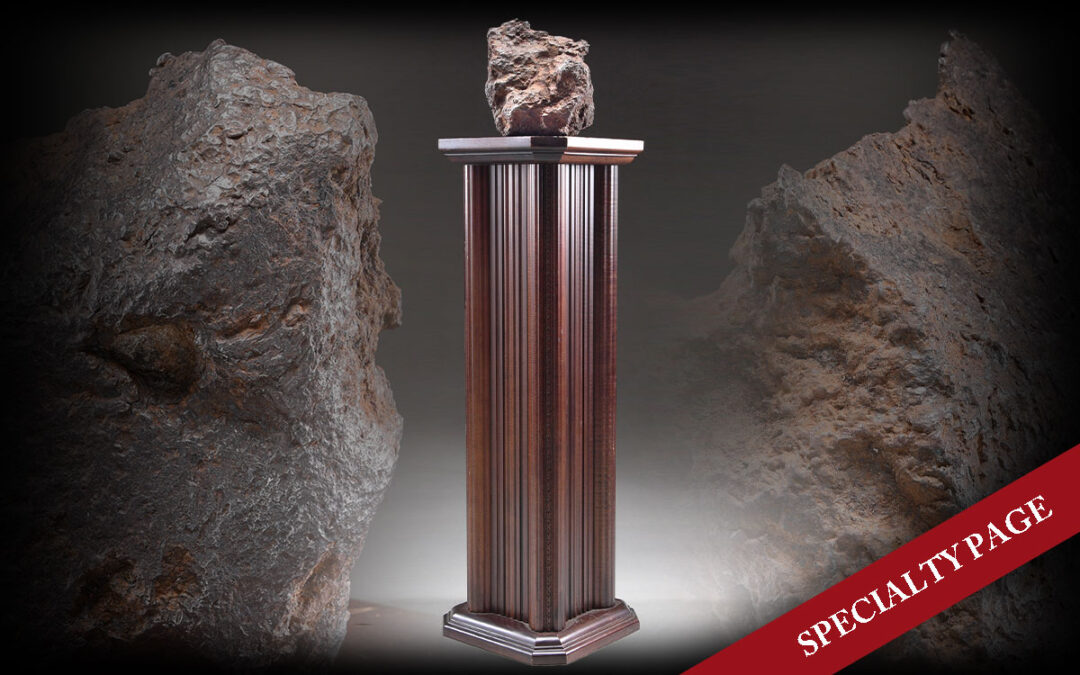 LARGE 40 POUND CAMPO DEL CIELO METEORITE