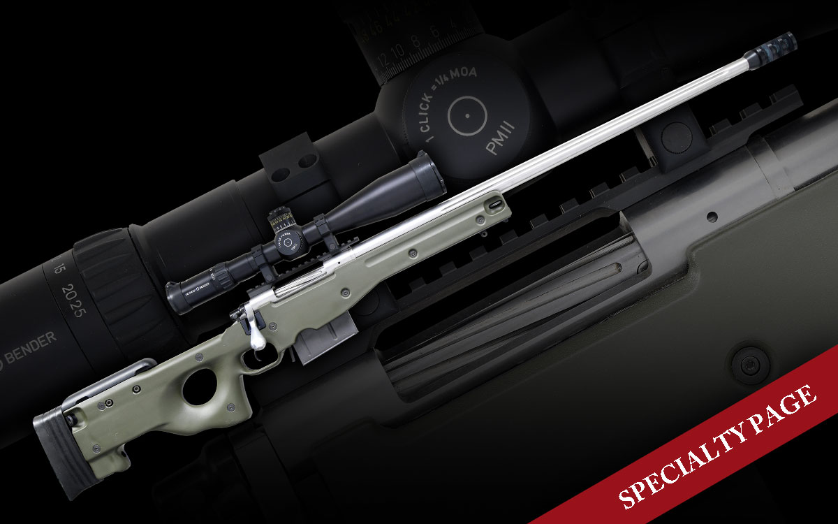 CUSTOM STAINLESS REMINGTON MODEL 700 BOLT ACTION RIFLE