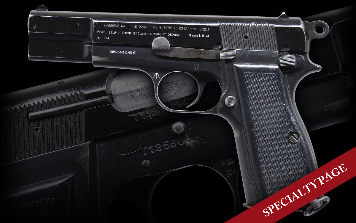 AUSTRALIAN CONTRACT FN HIGH POWER L9A1 PISTOL