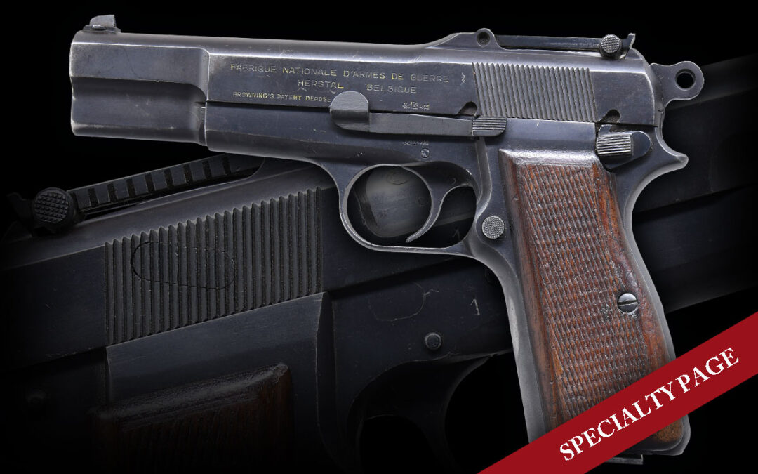 FANTASTIC PREWAR ESTONIAN POLICE PISTOL, SPECIAL FACTORY MARKING