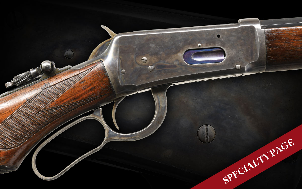RARE CASE COLORED WINCHESTER 1894 SPECIAL ORDER LEVER ACTION RIFLE