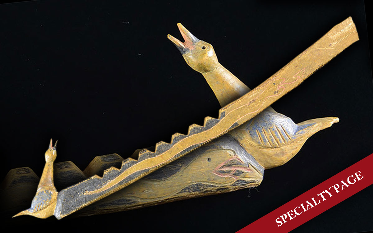 DANCE RASP, BIRD & SNAKE DESIGN