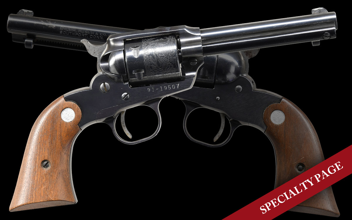 1 OF 4 KNOWN; RUGER SUPER BEARCAT REVOLVER