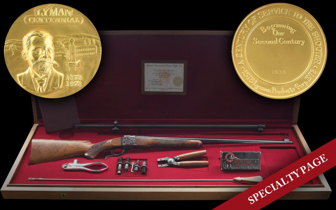 RUGER NO. 1 LYMAN 1878 CENTENNIAL GRADE 1 SINGLE SHOT RIFLE