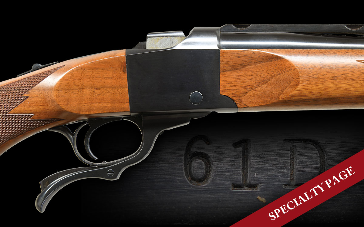 RUGER NO. 1-AB “ENGINEERING SAMPLE” SINGLE SHOT RIFLE