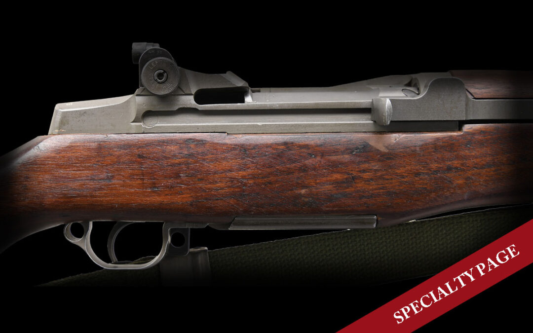 U.S. SPRINGFIELD NAVY MATCH M1 GARAND SEMI-AUTO RIFLE