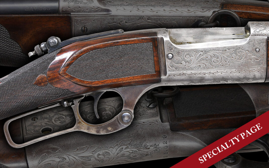 SAVAGE 1899-F ENGRAVED LEVER ACTION SRC