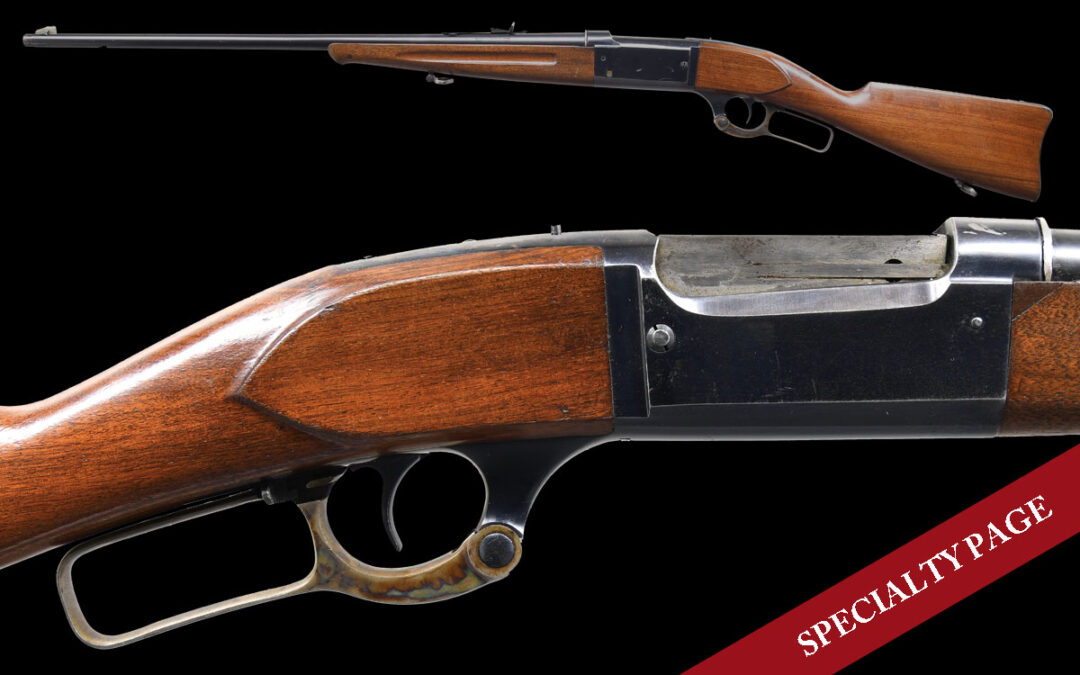 SAVAGE 1899-D MONTREAL HOME GUARD LEVER ACTION RIFLE