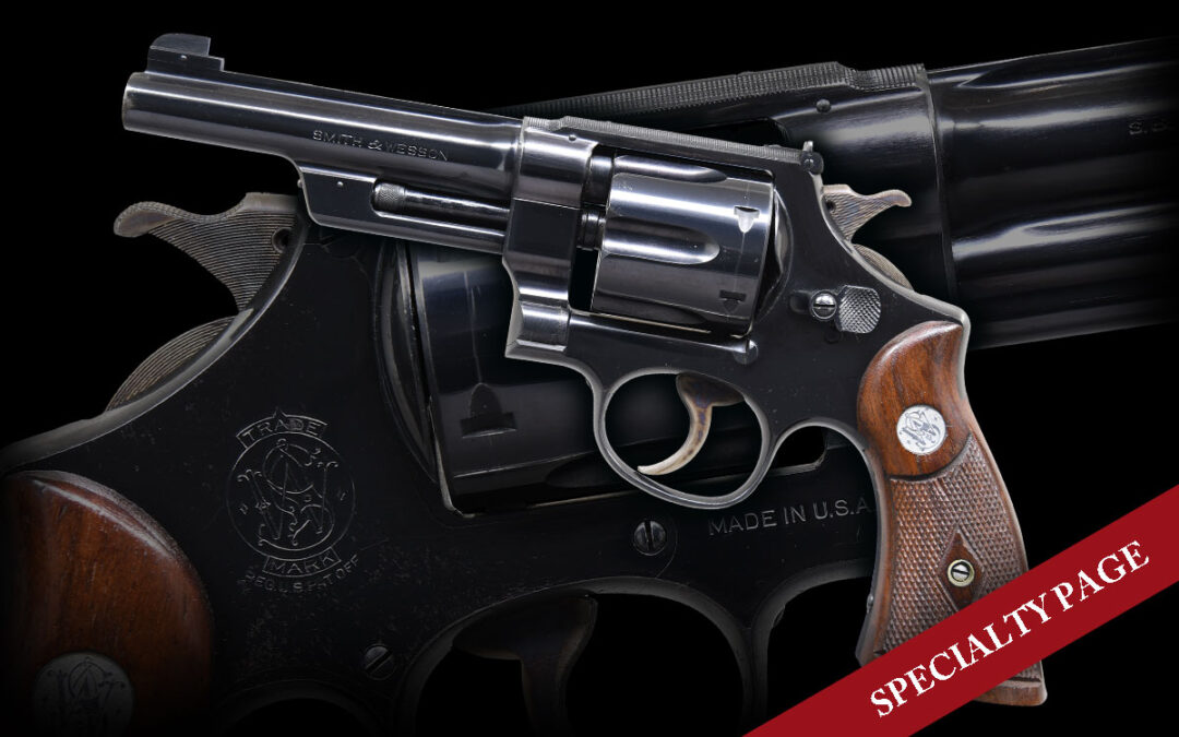RARE S&W PRE-WAR .357 MAGNUM NON-REGISTERED REVOLVER