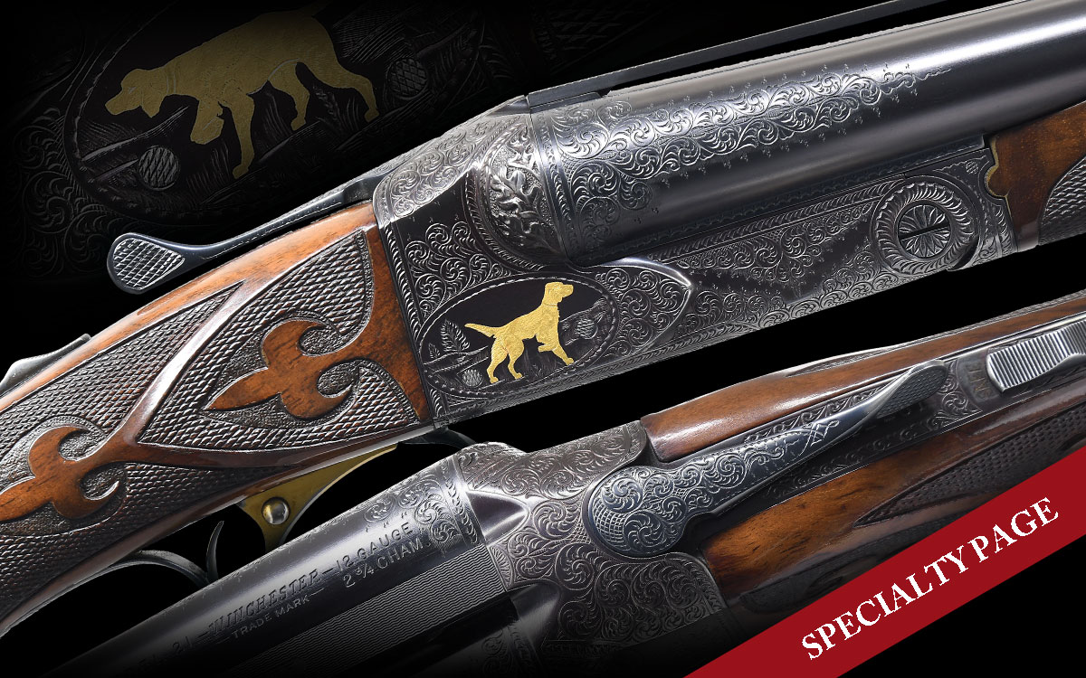 WINCHESTER MODEL 21 GRAND AMERICAN 3 BBL SET SXS SHOTGUN