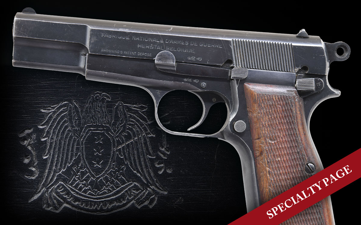 FN EARLY POSTWAR PISTOL, SCARCE SYRIAN CONTRACT