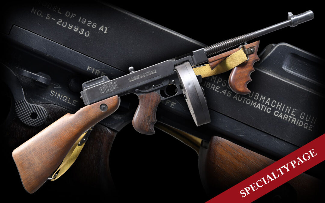 FULLY TRANSFERABLE SAVAGE AUTO ORDNANCE CORP MODEL 1928A1 SMG