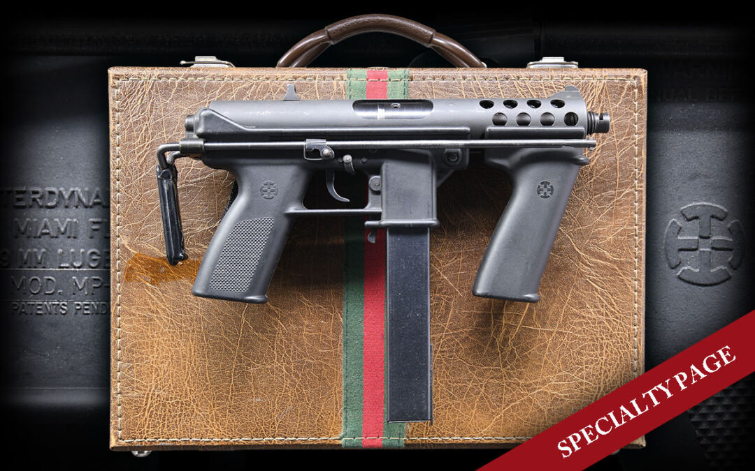 VERY RARE & DESIRABLE INTERDYNAMICS MP-9 SUBMACHINE GUN