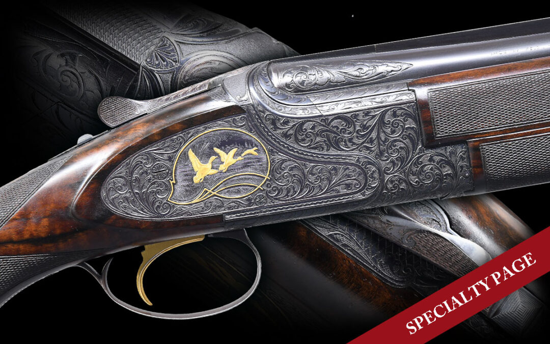 E. BERNARD ENGRAVED FABRIQUE NATIONALE B25 BROWNING SIDE PLATED MIDAS F2 GRADE BROADWAY TRAP O/U SHOTGUN