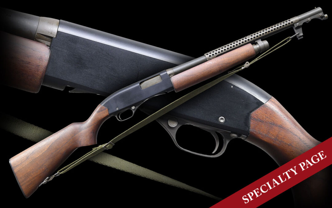 BENCHMARK U.S. MARKED VIETNAM ERA WINCHESTER MODEL 1200 TRENCH SHOTGUN