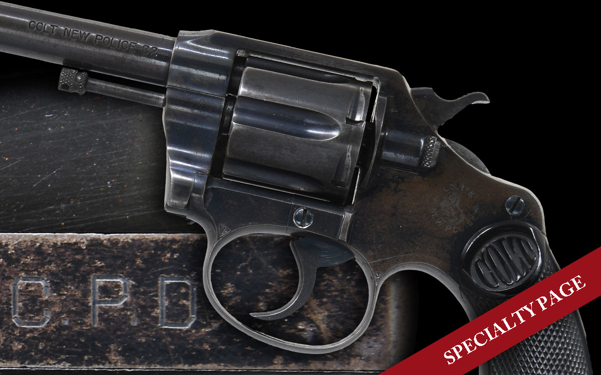 EXTREMELY EARLY CINCINNATI POLICE DEPARTMENT MARKED COLT POLICE POSITIVE DOUBLE ACTION REVOLVER WITH FACTORY LETTER & LETTER OF AUTHENTICITY
