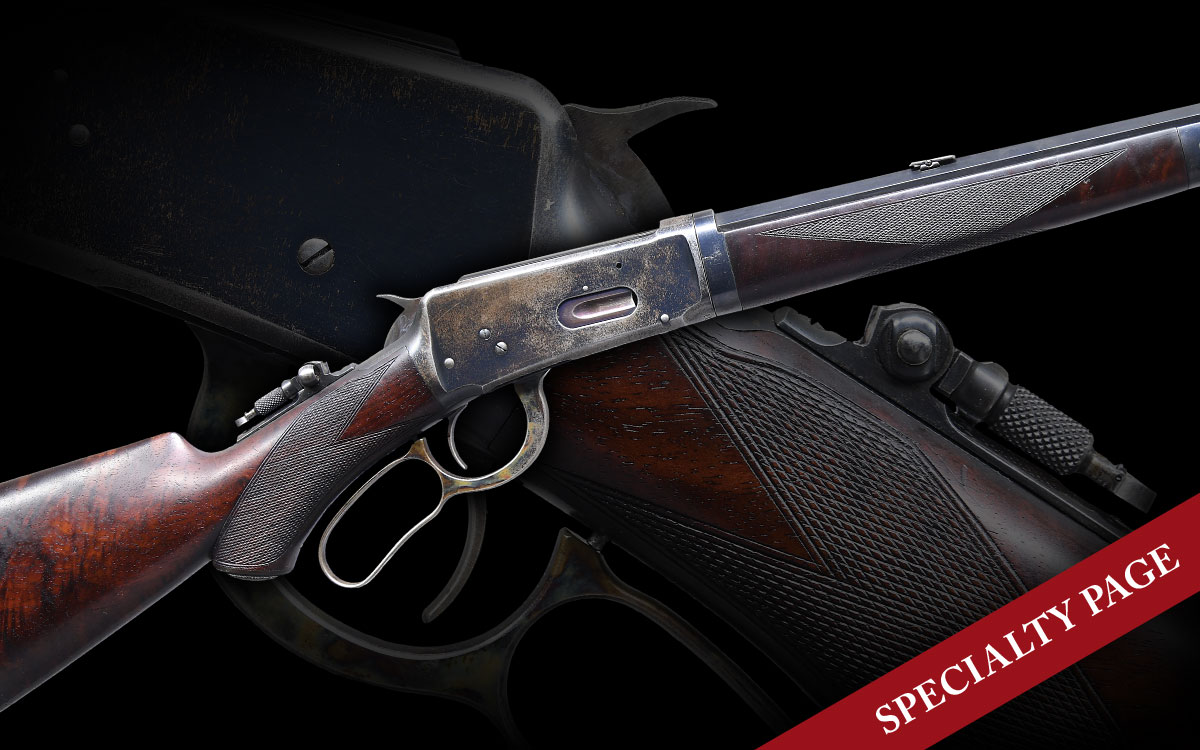 VERY RARE, DOCUMENTED WINCHESTER 1894 EXTRA LIGHT DELUXE TAKEDOWN MATTED BARREL LEVER ACTION SHORT RIFLE WITH CODY RESEARCH LETTER