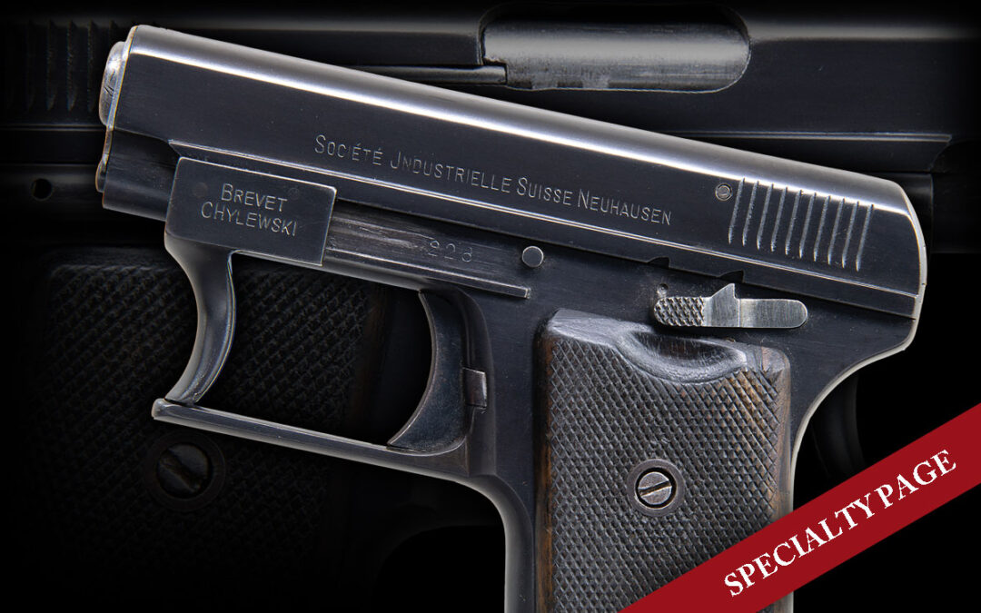 CLASSIC SWISS SIG CHYLEWSKI EINHAND POCKET PISTOL