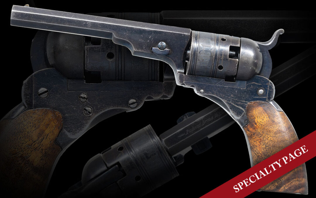EXCEPTIONAL COLT BELT MODEL PATERSON REVOLVER, NO. 2 REVOLVER