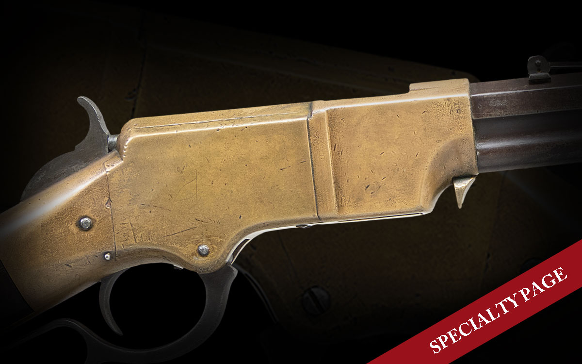 MARTIAL 1ST DC CAVALRY 1860 HENRY RIFLE.