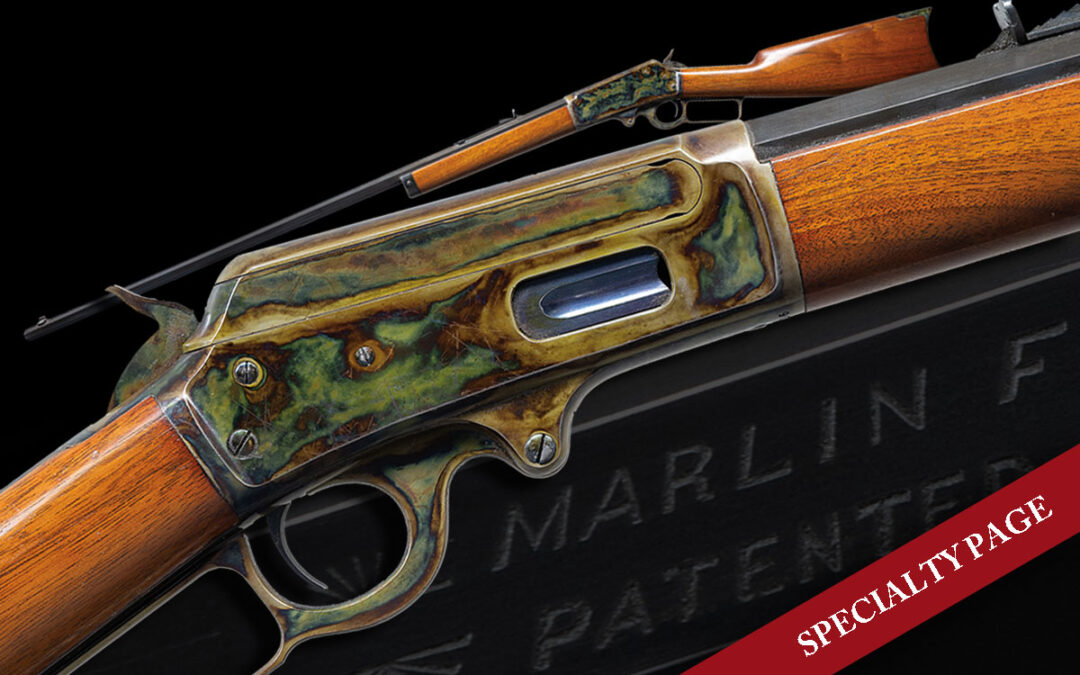 RARE EXTRA LONG MARLIN MODEL 1893 LEVER ACTION RIFLE