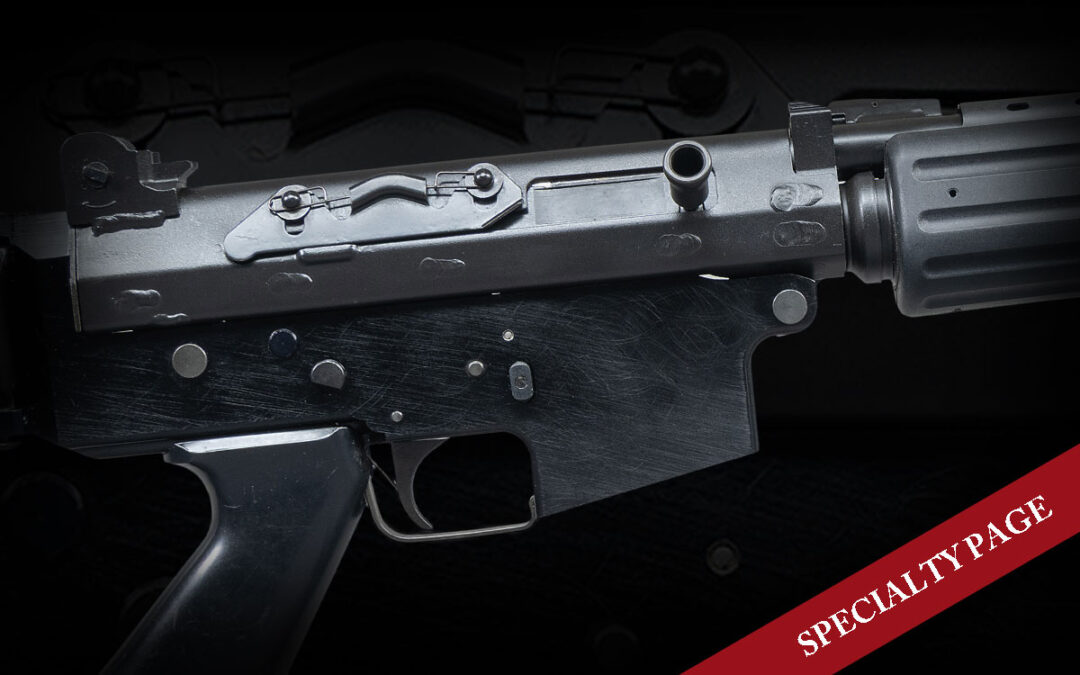 FULLY TRANSFERABLE BELGIAN MADE FNC SPORTER MACHINE GUN, BUILT WITH S&H SEAR.