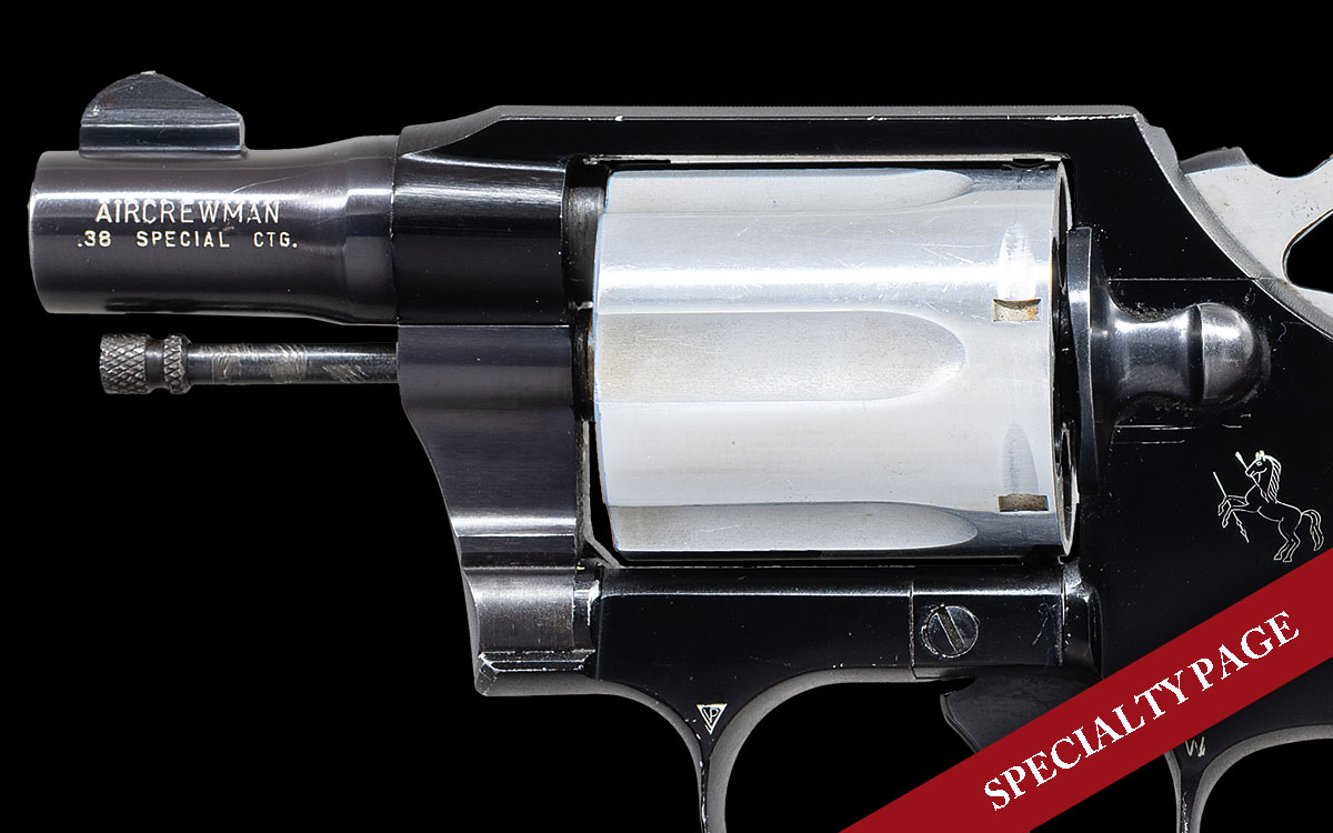 EXCEEDINGLY SCARCE COLT AIRCREWMAN “M-13” TEST PURPOSE DA REVOLVER